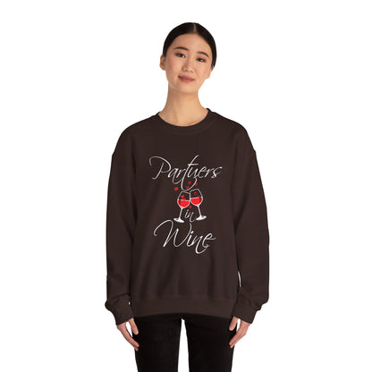 Partners In Wine Unisex Heavy Blend™ Crewneck Sweatshirt