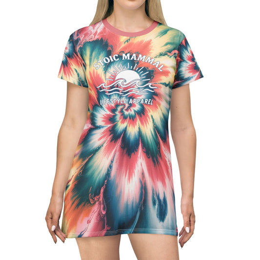 Radiant Energy Tie Dye Dress