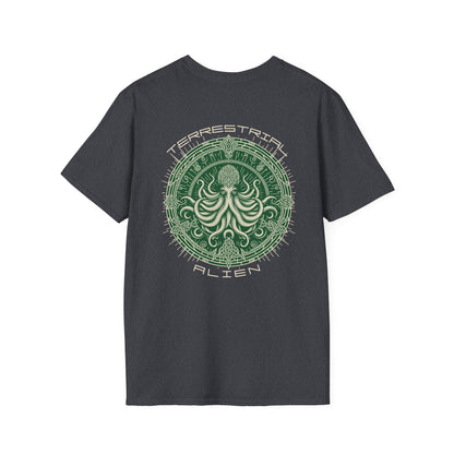 Terrestrial Alien Celtic Kraken Deep Knot Tee T-Shirt