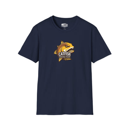 Catfish Fishing Team Logo Tee