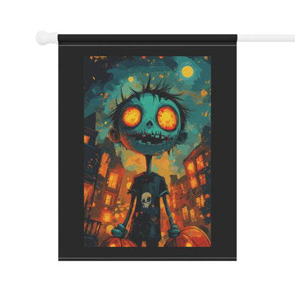 Halloween Zombie Garden & House Banner