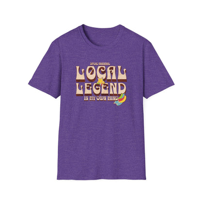 Retro Rock Hippie Style Local Legend Softstyle T-Shirt
