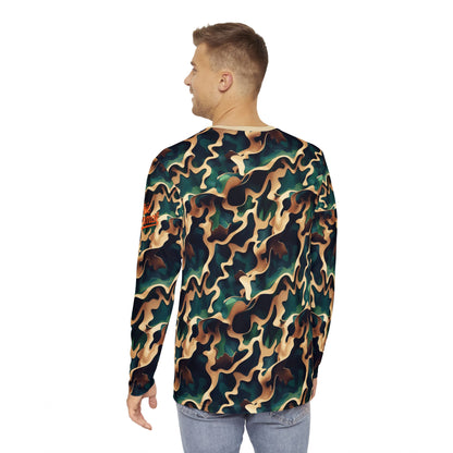 Adaptive Woodland Rebirth Digital Camo Stealth Tactical Long Sleeve Shirt