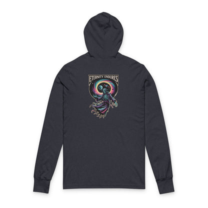 Ethereal Enertinty Endures Reaper Graphic Hooded Tee
