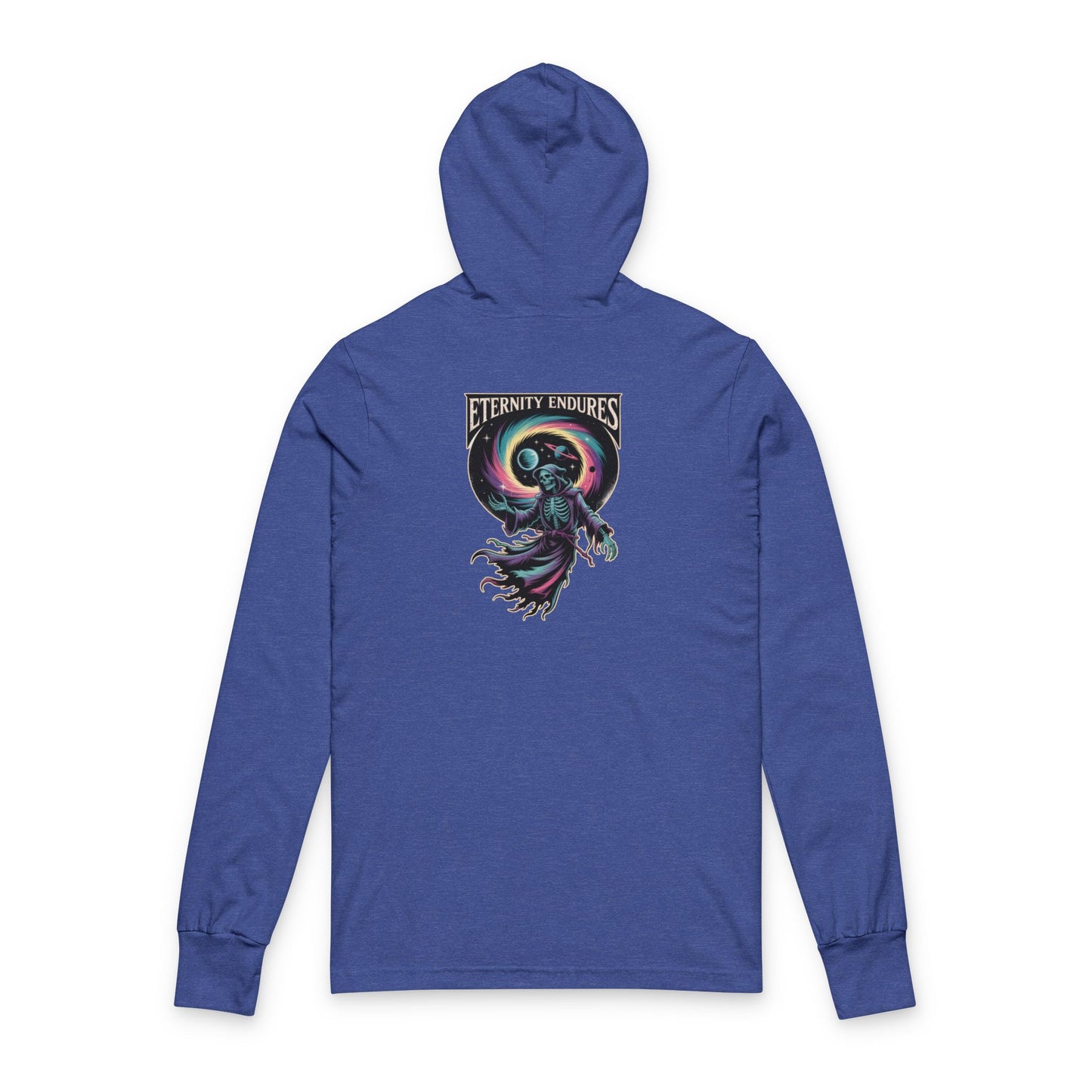 Ethereal Enertinty Endures Reaper Graphic Hooded Tee