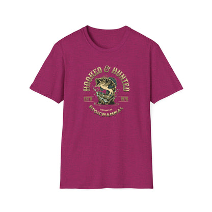 Hooked & Hunted Fishing T-Shirt