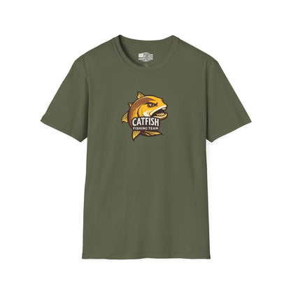 Catfish Fishing Team Logo Tee