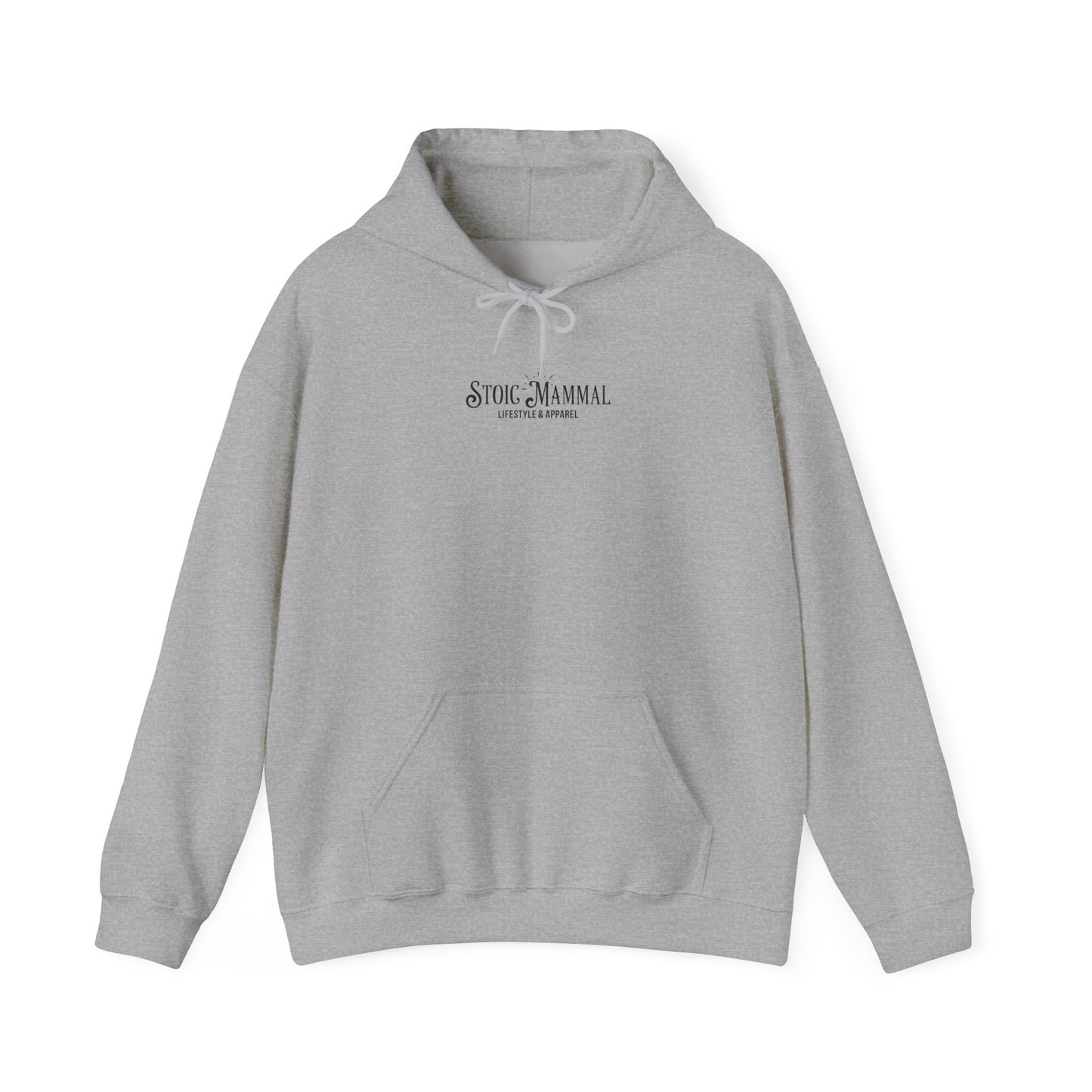 Stoic Mammal "Hooked On" Bass Fishing Hoodie - Classic Angler Pullover