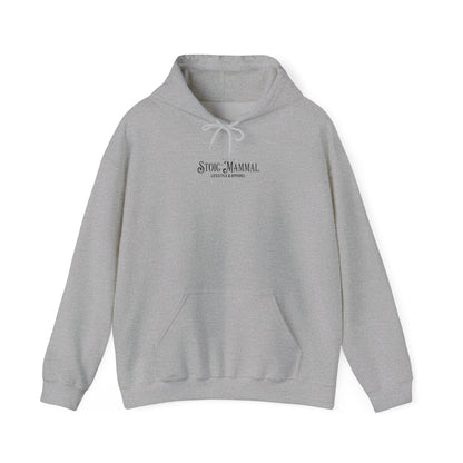 Stoic Mammal "Hooked On" Bass Fishing Hoodie - Classic Angler Pullover