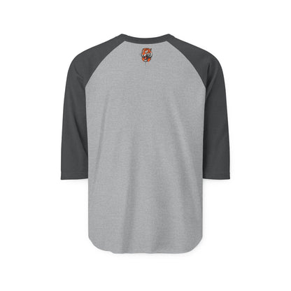 In Jake We Trust Cincinnati Football Fan Three Quarter Sleeve Raglan Shirt
