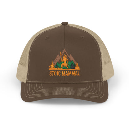 Stoic Mammal Ancient Hunter Logo Snapback Trucker Cap