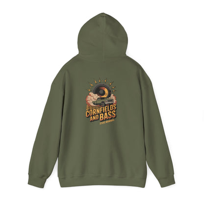 Cornfields and Bass Unisex Hoodie Stoic Mammal