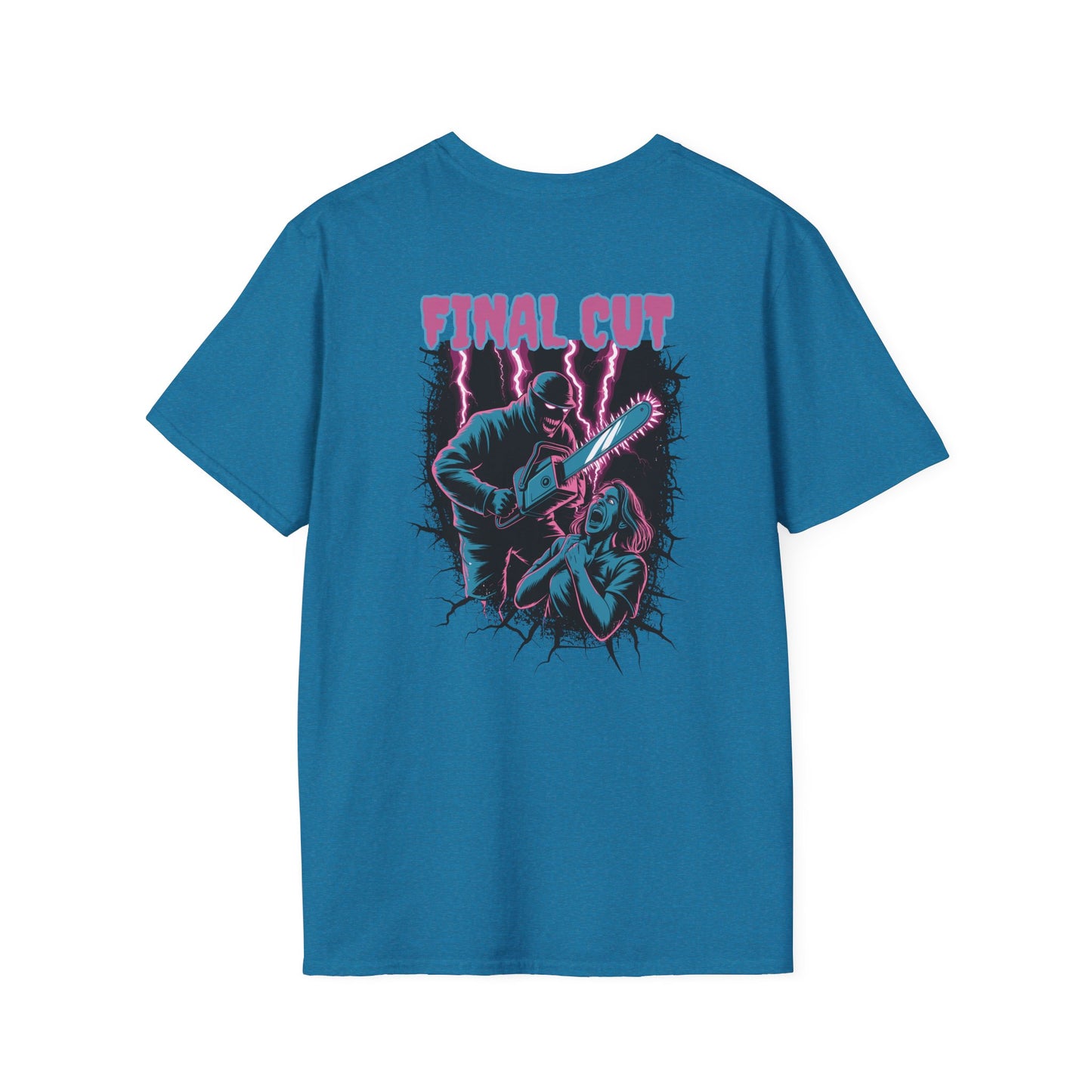 Final Cut Breaking Thru Slasher Halloween Graphic Halloween T-Shirt