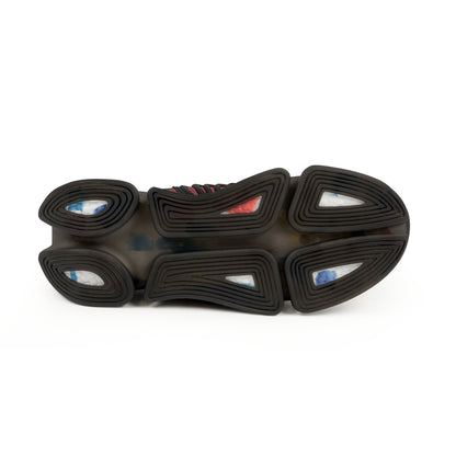 Fresh Crimson Digi Cam Men's Mesh Sneakers