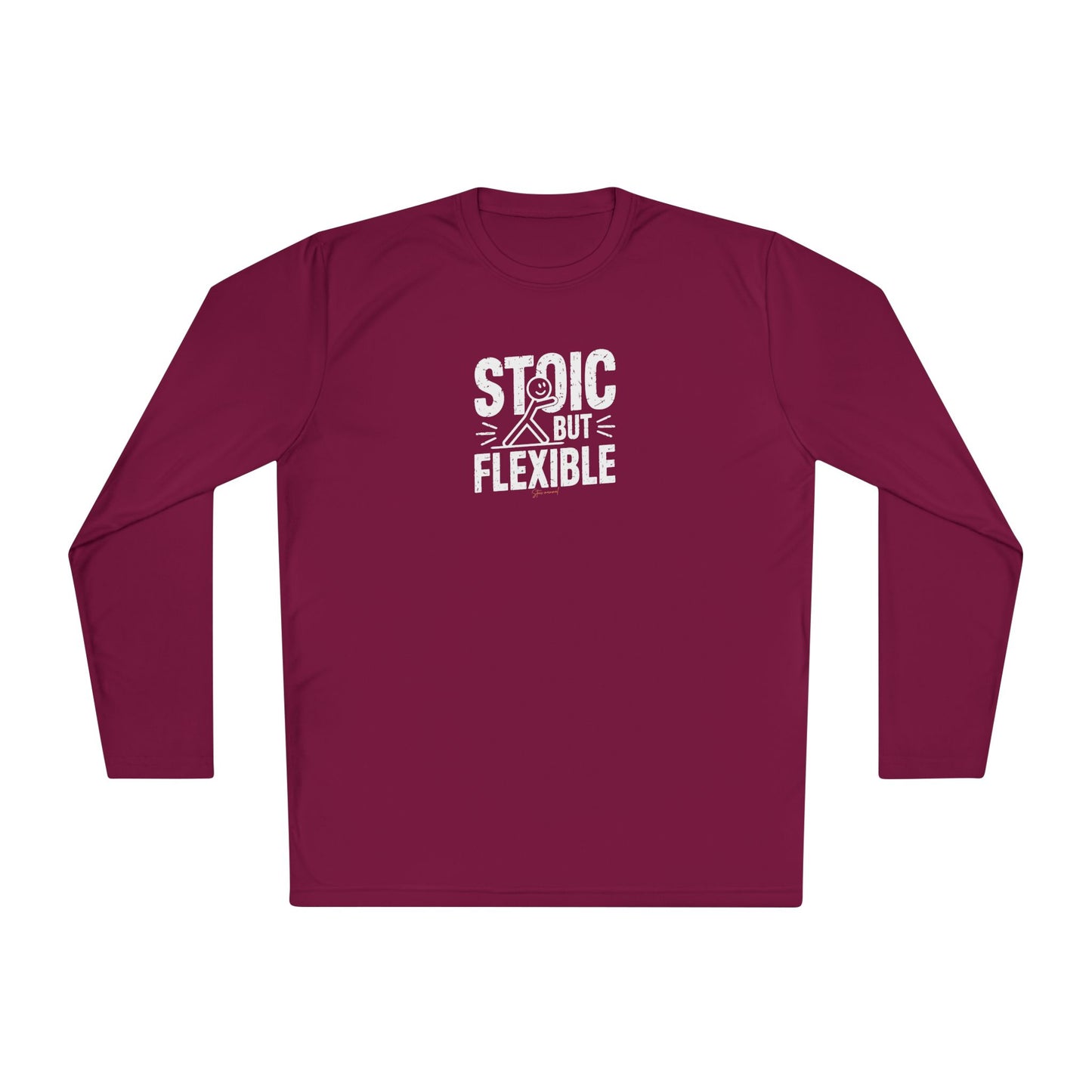 Stoic But Flexible Yoga Unisex Lightweight Long Sleeve Tee