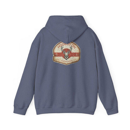 Hooked On Elk Hunting Weathered AF Hoodie