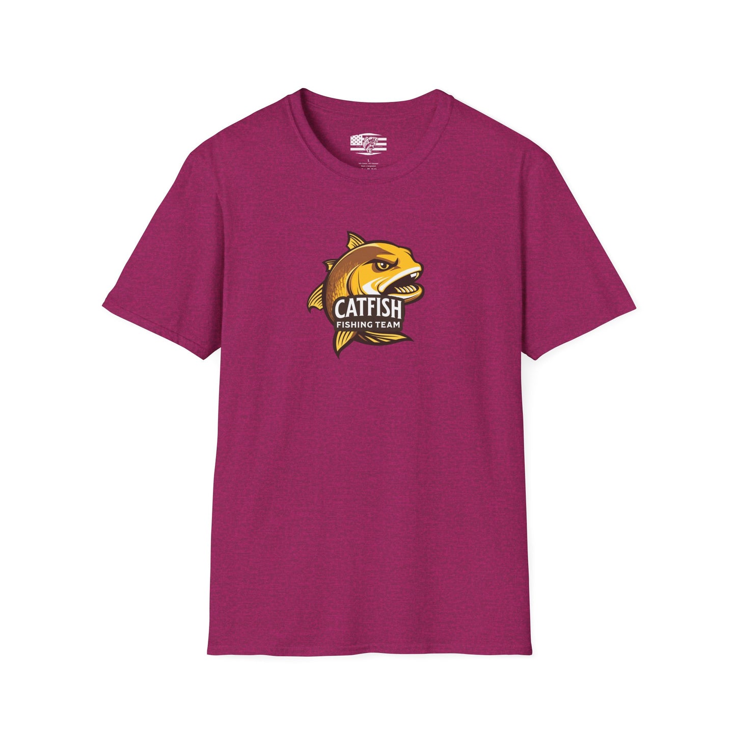 Catfish Fishing Team Logo Tee