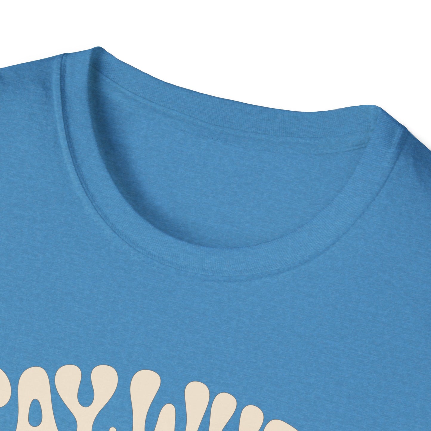 Stabby McPeachface Say When T-Shirt  Funny Retro Cartoon Knife Character