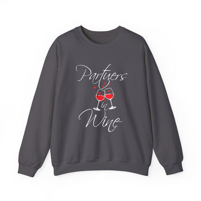 Partners In Wine Unisex Heavy Blend™ Crewneck Sweatshirt