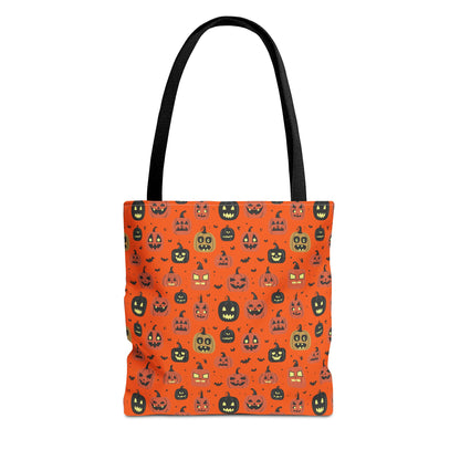 Halloween Jack O' Lantern Pumpkin Tote Bag