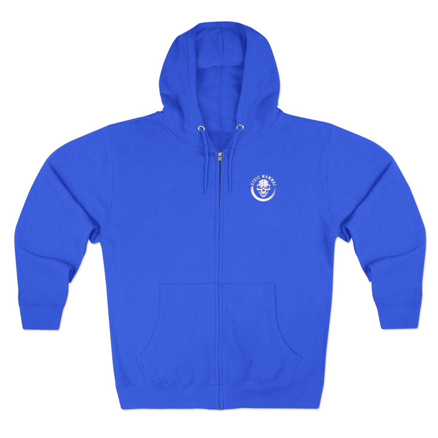 Brave the Night Hoodie, Unisex Zip Front Sweatshirt