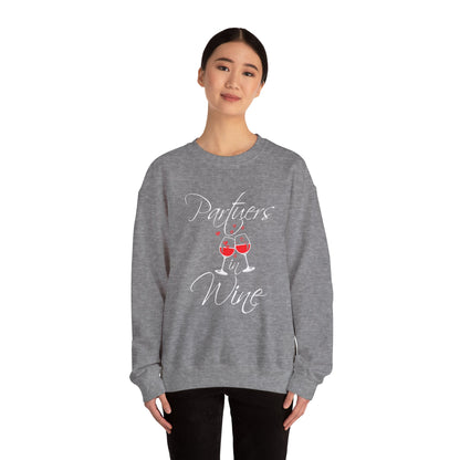 Partners In Wine Unisex Heavy Blend™ Crewneck Sweatshirt