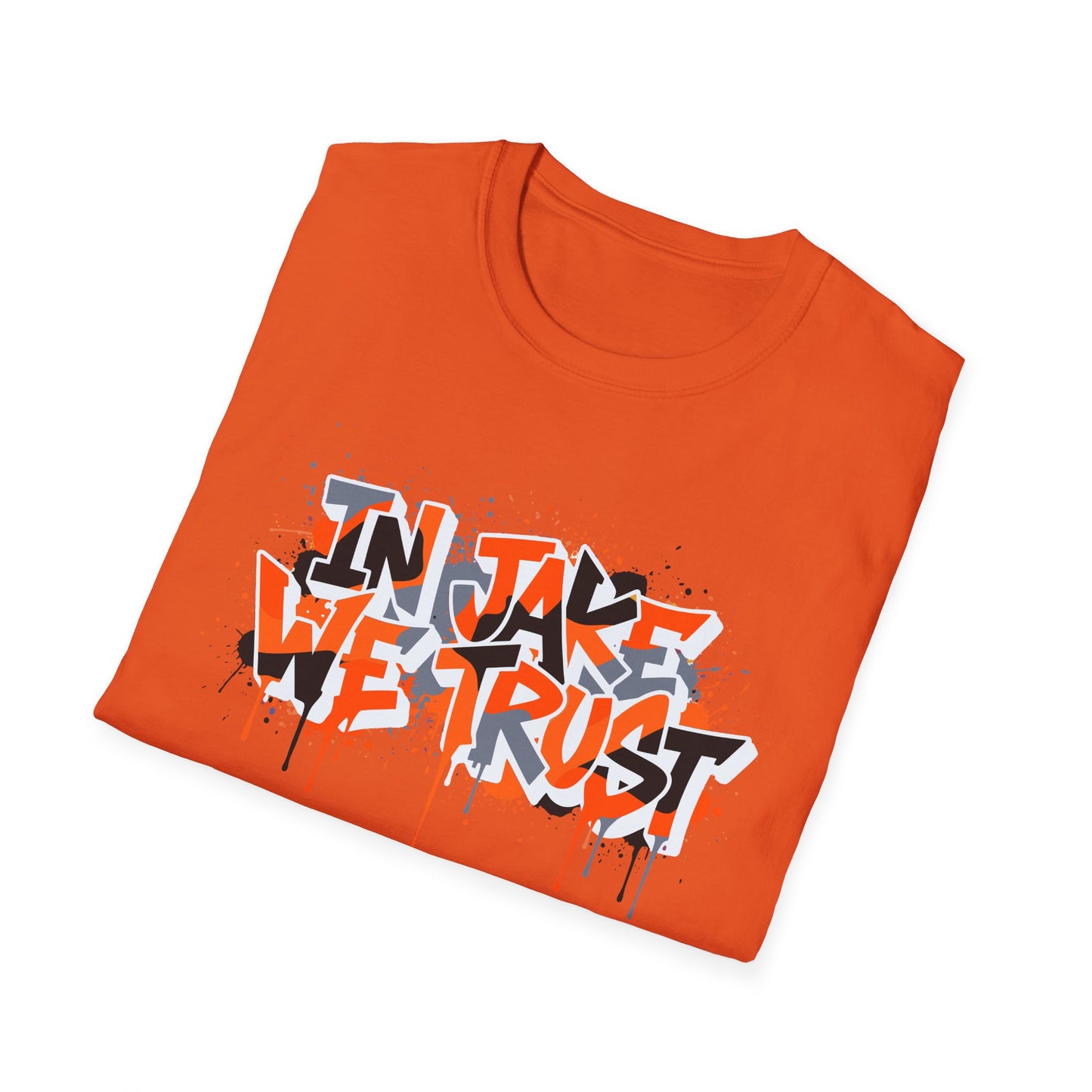 Graffiti  Style In Jake We Trust Cincinnati Football Fan Tee