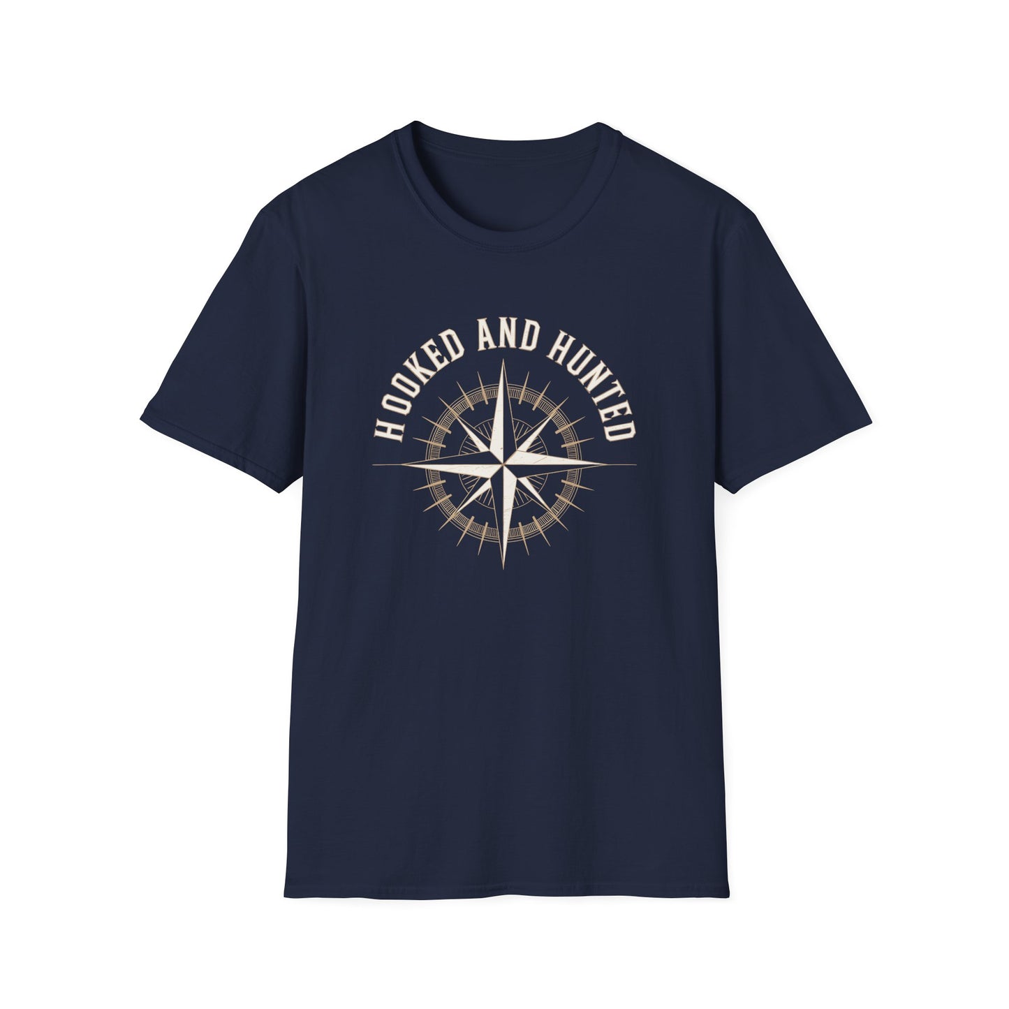 Compass Rose Hooked and Hunted T Shirt