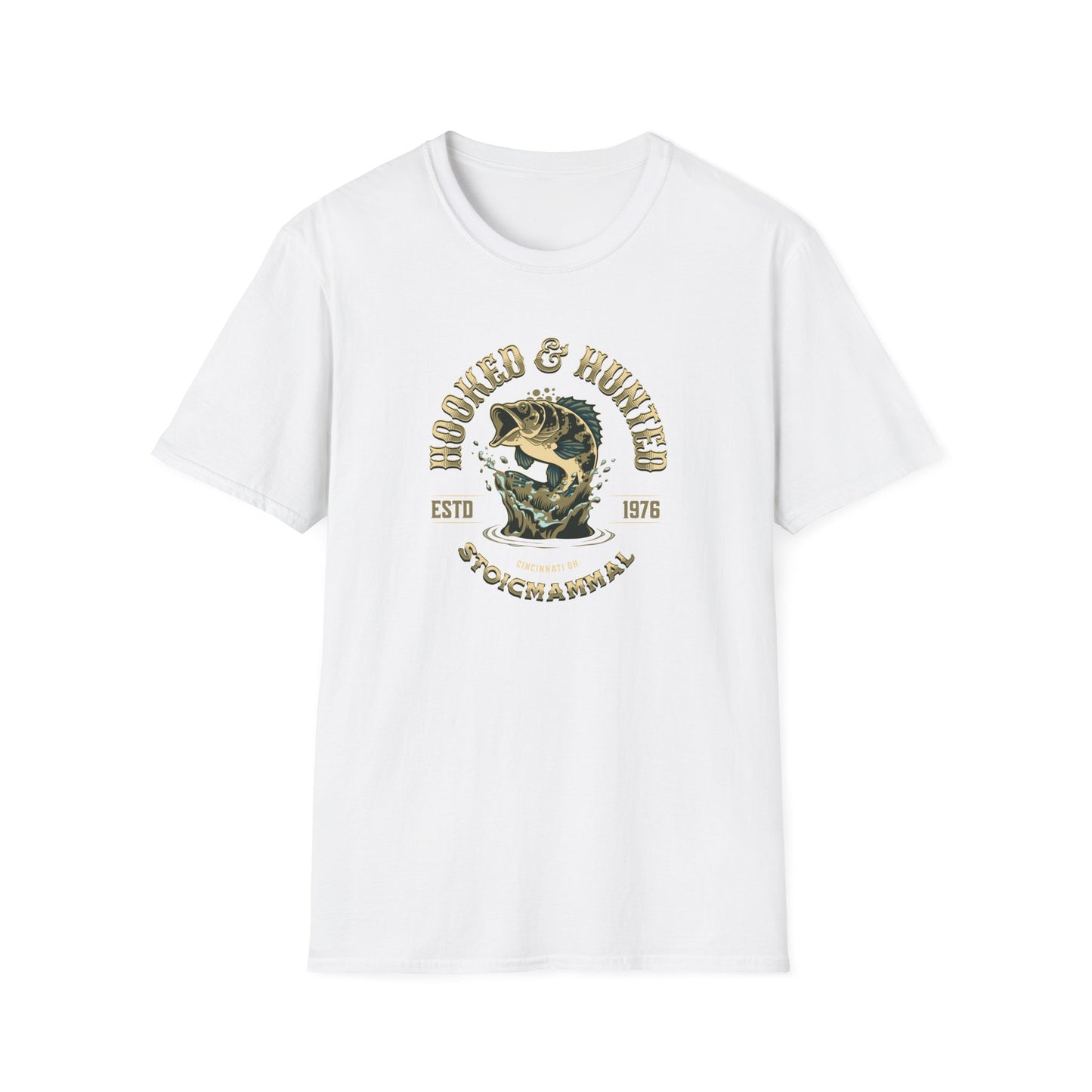 Hooked & Hunted Fishing T-Shirt