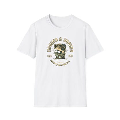 Hooked & Hunted Fishing T-Shirt