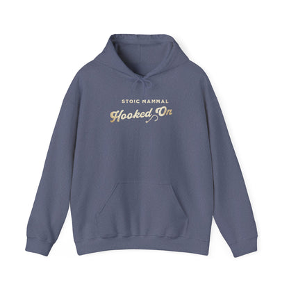 Hooked On Fishing Weathered AF  Hooded Sweatshirt