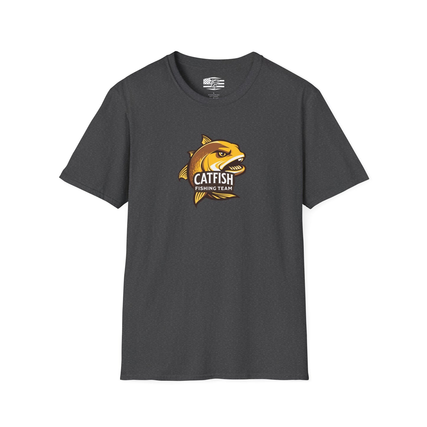 Catfish Fishing Team Logo Tee