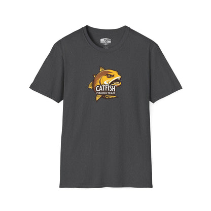 Catfish Fishing Team Logo Tee