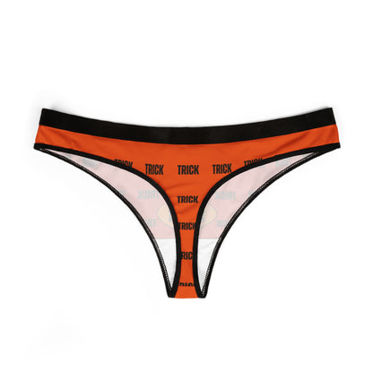 Trick Or Treat Halloween Women's Thongs