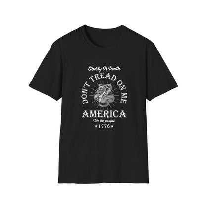 Don't Tread On Me Patriotic USA America T-Shirt