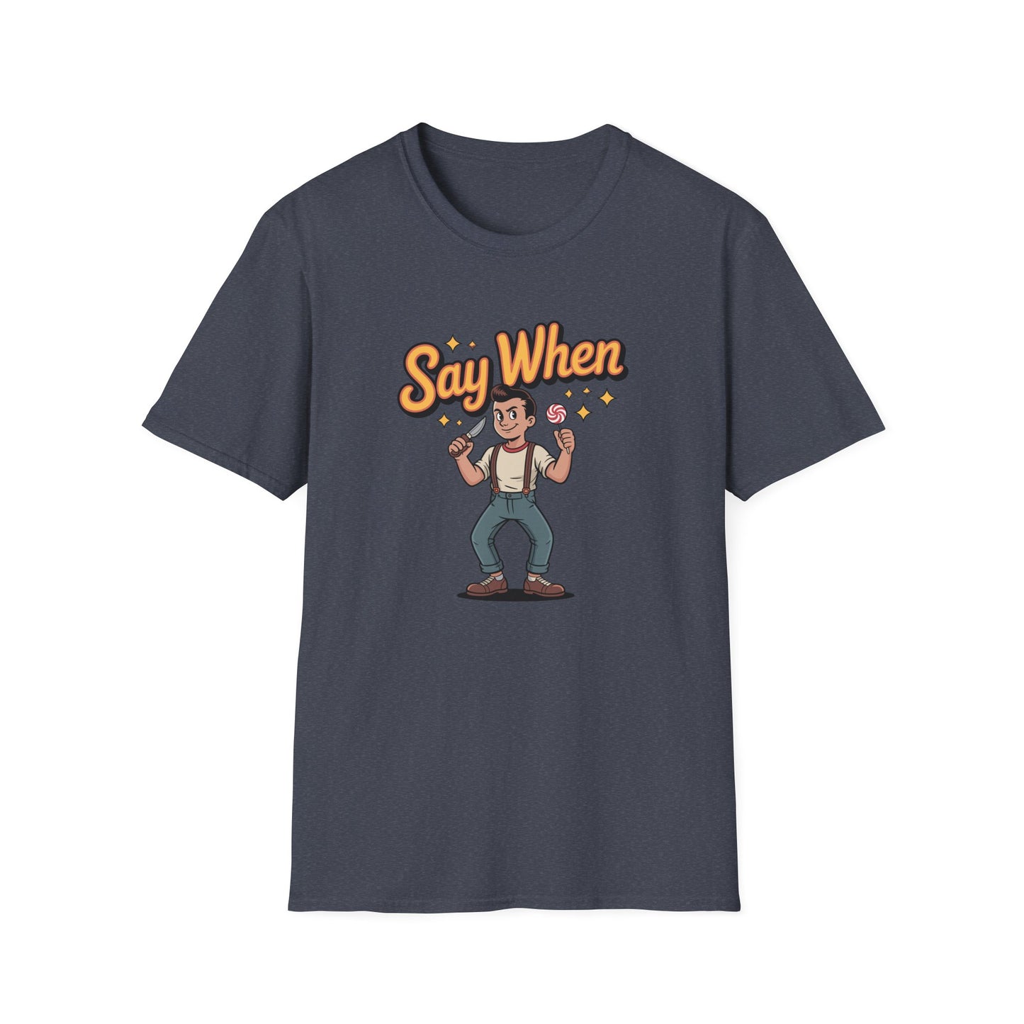 Knuckle Ned Say When T Shirt