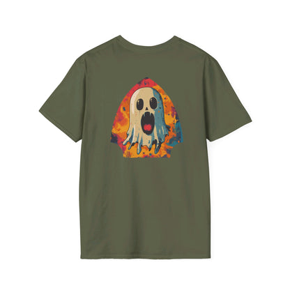 Vintage Custom Ghost 1980's Graphic Halloween T-Shirt