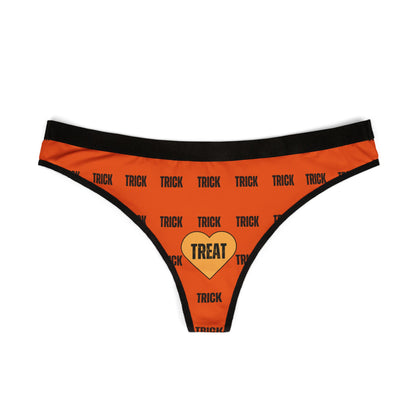 Trick Or Treat Halloween Women's Thongs