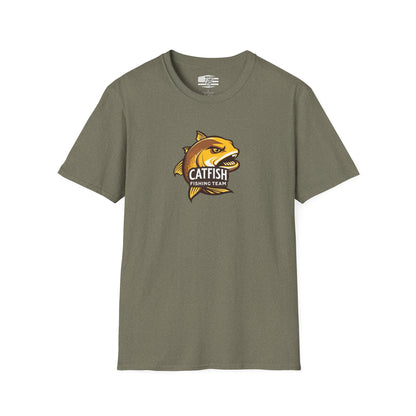 Catfish Fishing Team Logo Tee