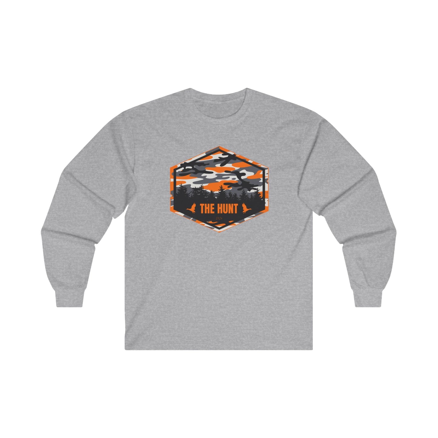 The Hunt 2024 Duck Hunting , Camp, Family, Camping, Outdoors Event Long Sleeve Tee