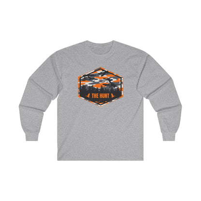 The Hunt 2024 Duck Hunting , Camp, Family, Camping, Outdoors Event Long Sleeve Tee