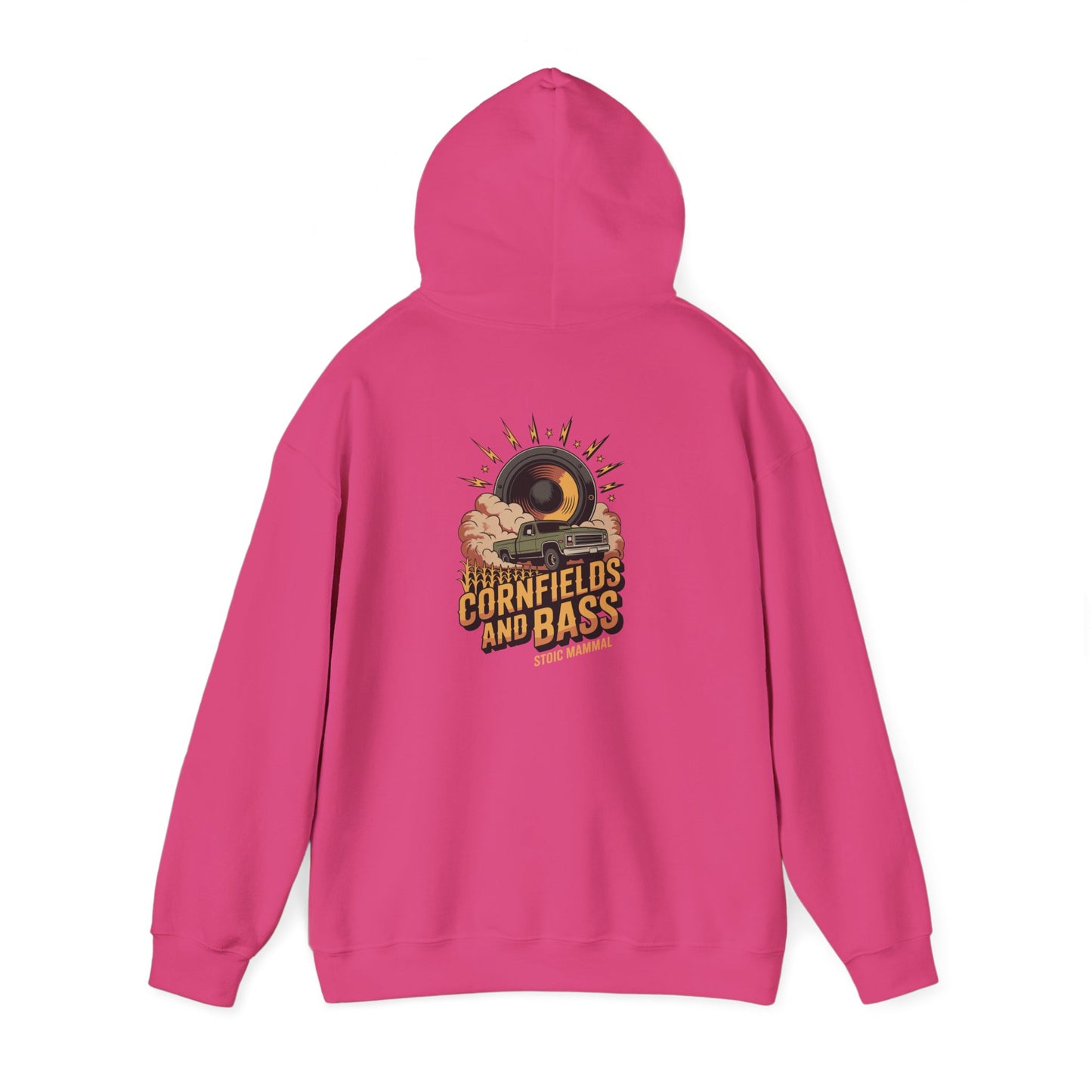 Cornfields and Bass Unisex Hoodie Stoic Mammal