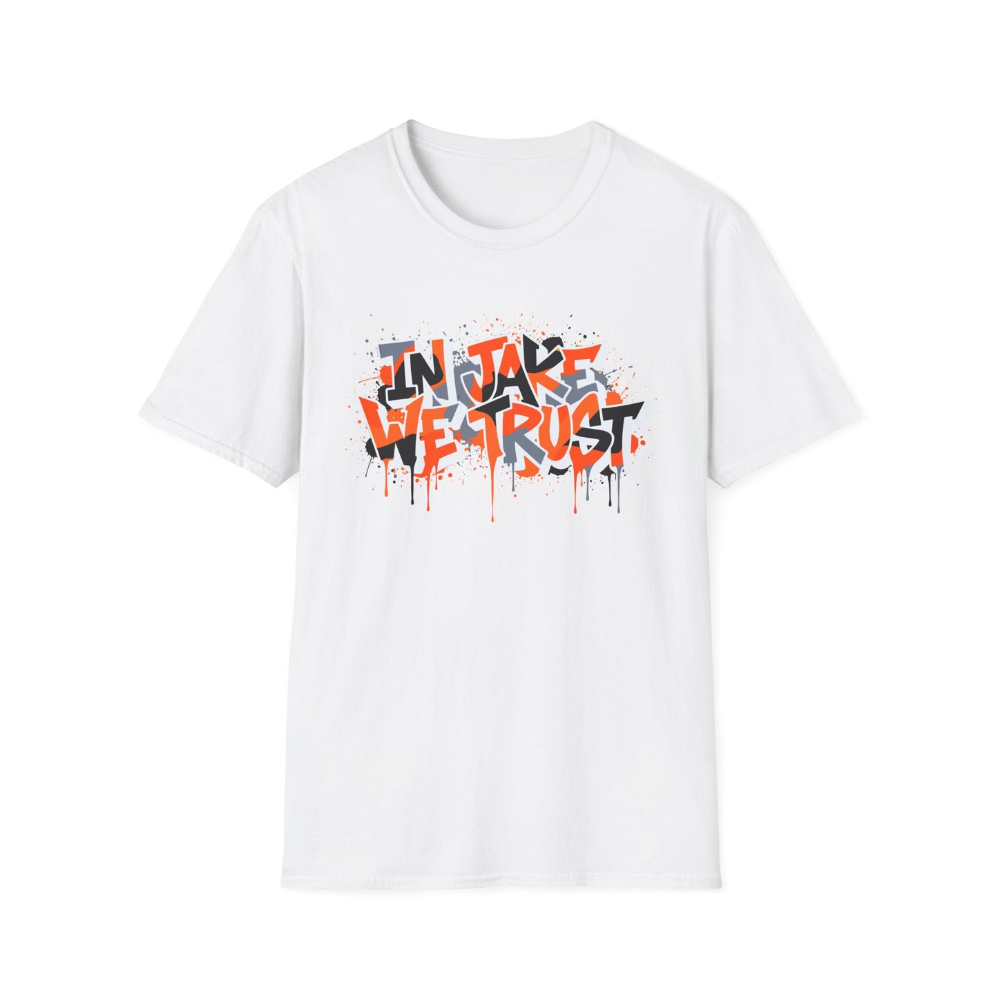 Graffiti  Style In Jake We Trust Cincinnati Football Fan Tee