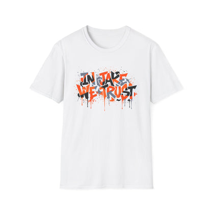 Graffiti  Style In Jake We Trust Cincinnati Football Fan Tee