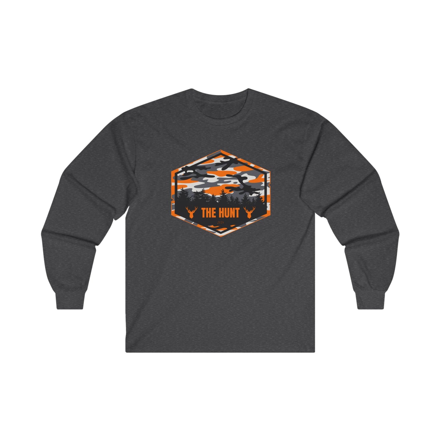 The Hunt 2024 Hunting ,Deer Camp, Family, Camping, Outdoors Event Long Sleeve Tee