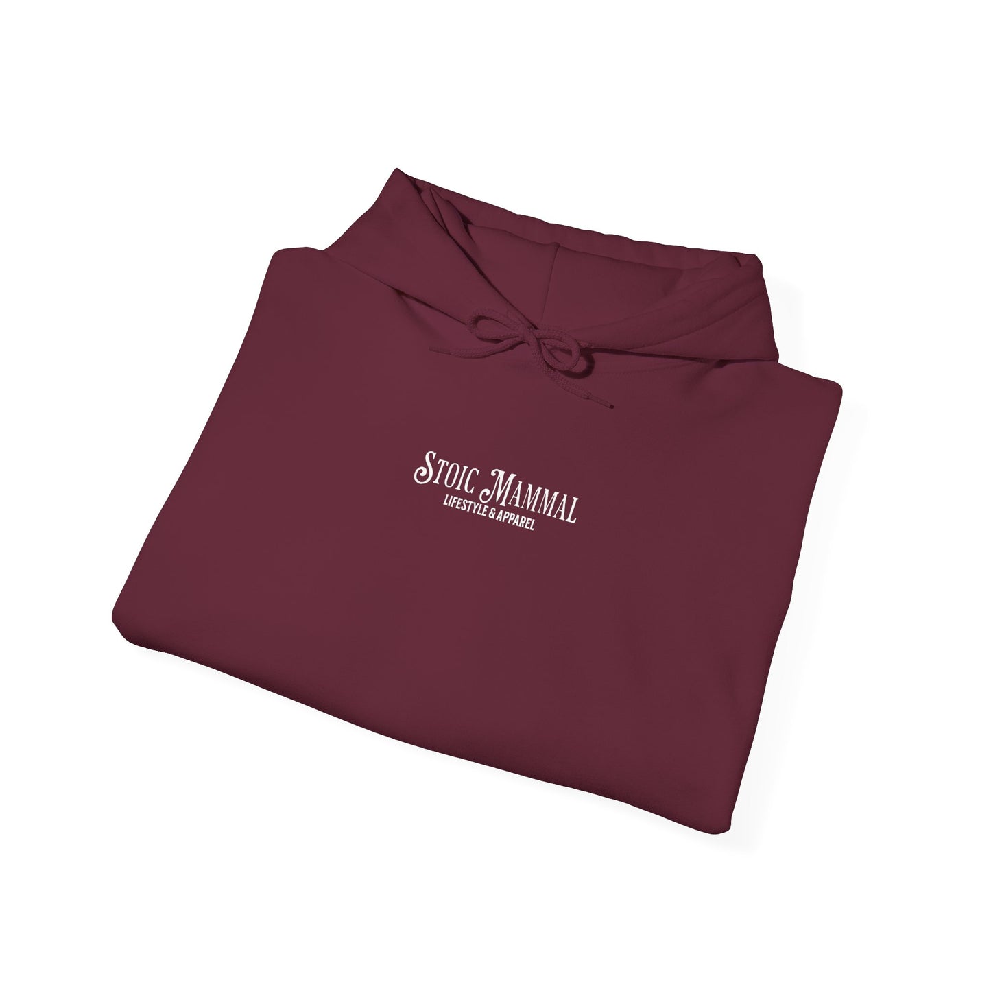 Stoic Mammal "Hooked On" Bass Fishing Hoodie - Classic Angler Pullover