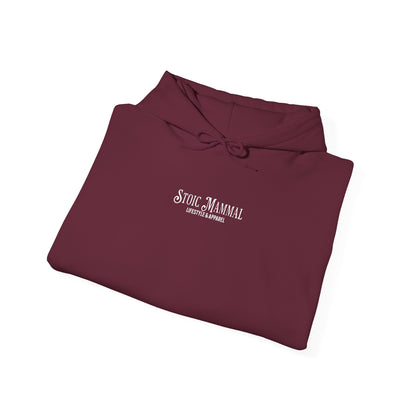 Stoic Mammal "Hooked On" Bass Fishing Hoodie - Classic Angler Pullover