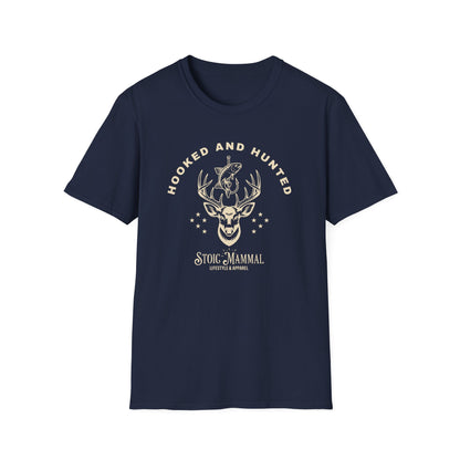 Hooked and Hunted Stoic Branded T Shirt