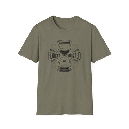 Hour Glass Hooked and Hunted T Shirt