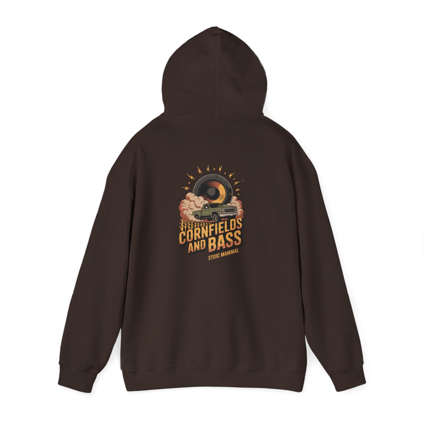 Cornfields and Bass Unisex Hoodie Stoic Mammal